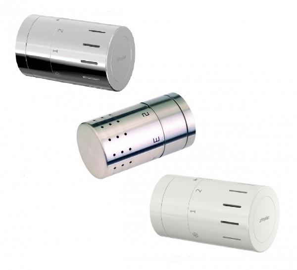 Simplex Sensitive/ TC Thermostatkopf mit Nullstellung, Gewindeanschluss M30 x 1,5, 3 Farben